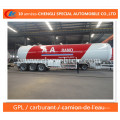 30t LPG Tanque Semi-Trailer 59.52cbm LPG Entrega Trailer para a Nigéria